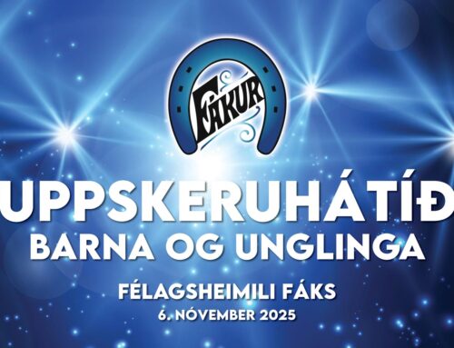 Uppskeruhátíð Barna og unglinga verður haldin fimmtudaginn 6 nóvember