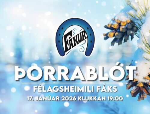 Þorrablót Fáks – 17. janúar í félagsheimilinu