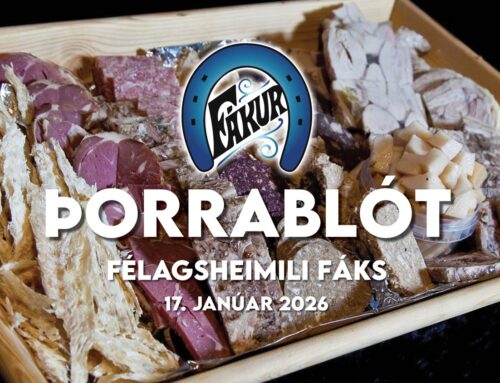 Þorrablót Fáks – 17. janúar í félagsheimilinu