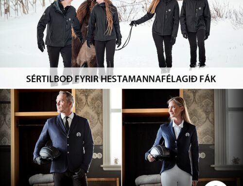 Fákur og Hrímnir bjóða hagstæð verð á fatnaði fyrir félagsmenn á laugardaginn frá 10 til 13 í Lýsishöllinni