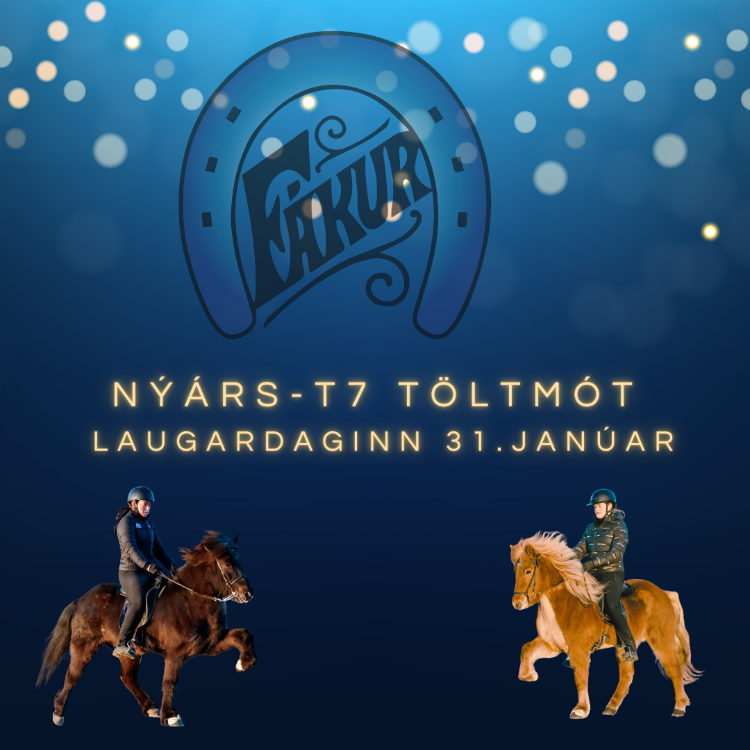 NýársT7 Töltmót laugardaginn 31.jan