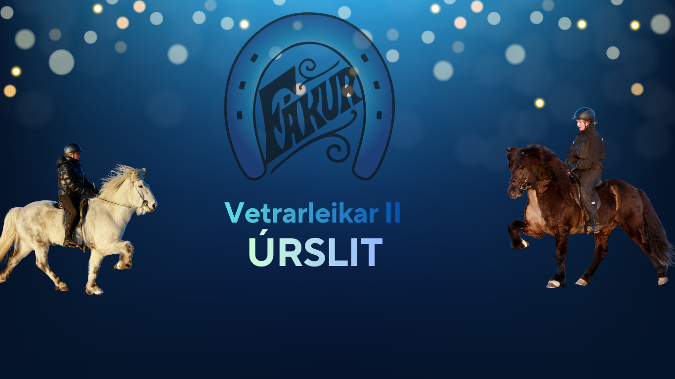 Vetrarleikar II – Úrslit