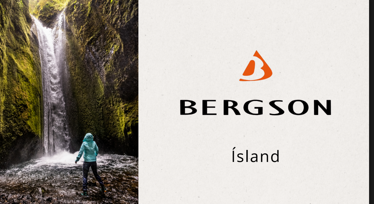 Fáks-fatnaður til sölu frá útivistar vörumerkinu Bergson